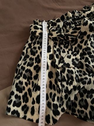 Bermudas Zara tiro alto, goma en la cintura