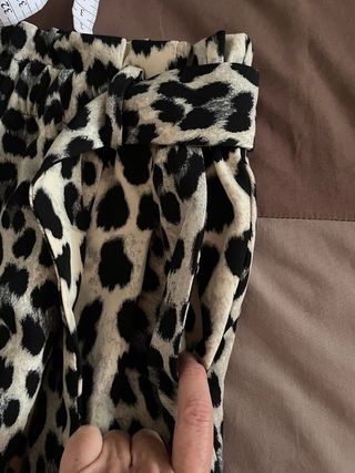 Bermudas Zara tiro alto, goma en la cintura