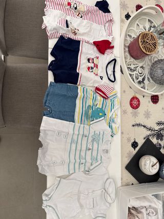Lote Ropita Bebé 0-1 Mes (55 cm) y 1-3 meses