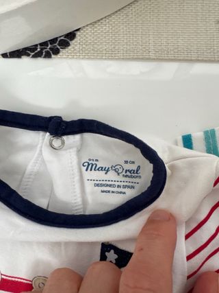 Lote Ropita Bebé 0-1 Mes (55 cm) y 1-3 meses