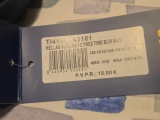 Riñonera Hellas Verona FC Azul y Amarilla