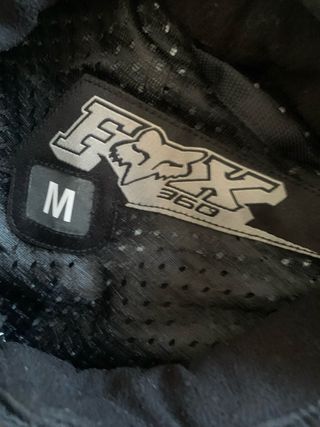 Chaqueta Fox 360 Moto Negra