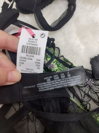 Lencería nueva 100B