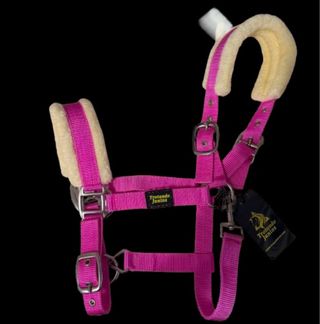 Cabezada de cuadra nylon doble con borrego