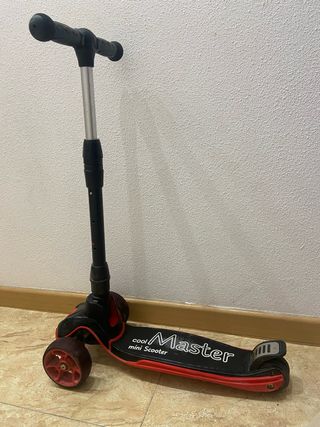 Patibete niño plegable, rudas iluminadas.