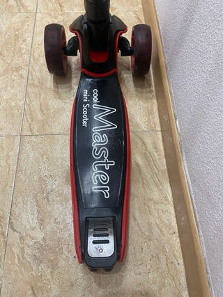 Patibete niño plegable, rudas iluminadas.