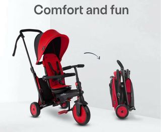 Triciclo Plegable Smartrike Rojo