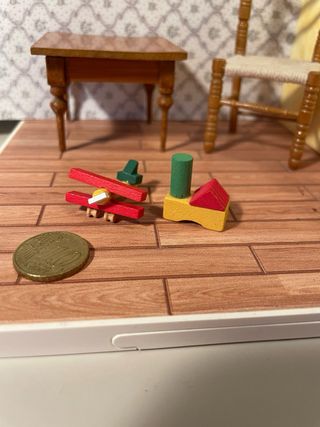 Giochi costruzioni e aereo dollshouse