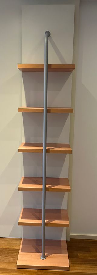 Estantería madera y metal