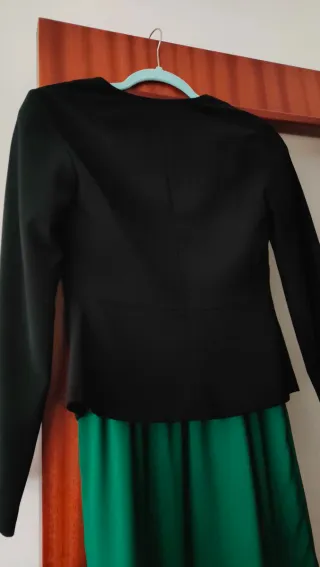 Chaqueta Zara Negra Elegante