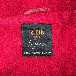 Abrigo paño burdeos