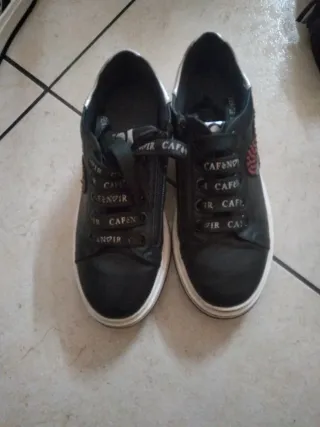 Scarpe Cafè Noir N.35 nere in pelle