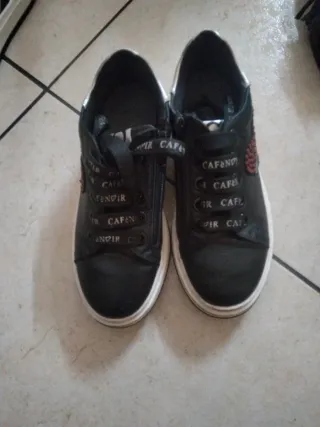 Scarpe Cafè Noir N.35 nere in pelle