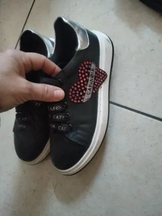 Scarpe Cafè Noir N.35 nere in pelle