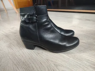 Botines tacón negros talla 40