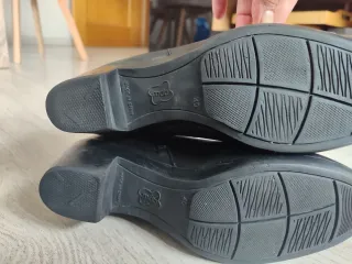 Botines tacón negros talla 40