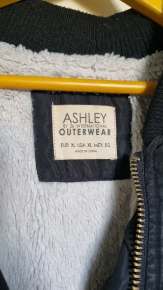 Bomber ASHLEY Negra Talla XL