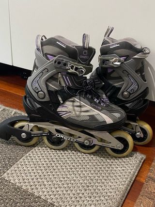 Patines en línea Oxelo y protecciones