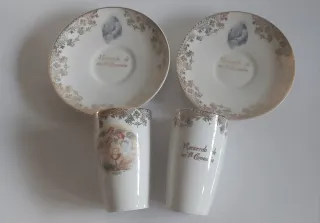 Vasos y platillos recuerdo 1ª Comunión