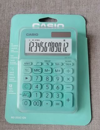 calculadora casio MS 20uc GN