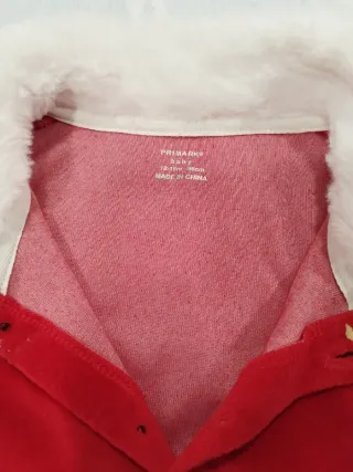 Disfraz Mamá Noel Niña 12/18 meses