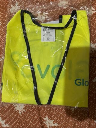 Mochila Glovo con accesorios