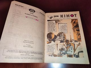 CÓMIC, DON QUIJOTE en SERBIO (alfab. latino), 1976