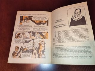 CÓMIC, DON QUIJOTE en SERBIO (alfab. latino), 1976