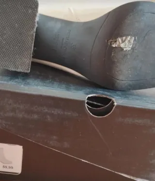 Stivaletti Primadonna vernice panna tg 36