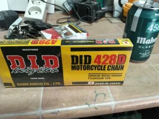 Cadena DID 428D para moto