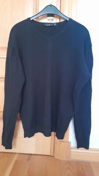 Jersey Cortefiel Negro Talla L