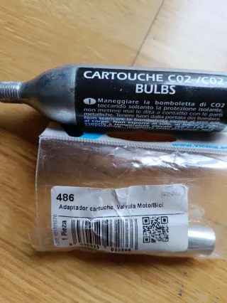 Regalo Cartucho CO2 Bicicleta/Moto 486