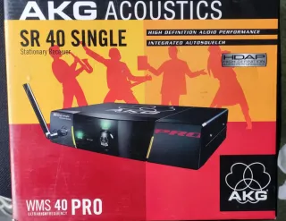 AKG SR40 Pro Single Receptor Inalámbrico
