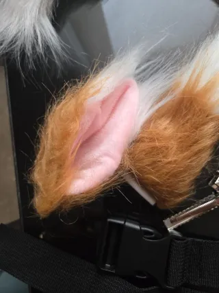 Conjunto disfraz cola y orejas