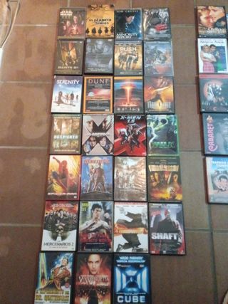 Dvd ciencia ficción a 1€/u