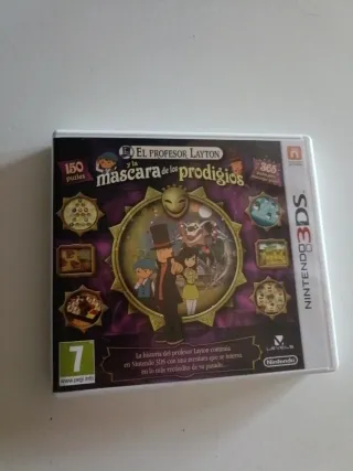 Profesor Layton la Máscara de los Prodigios 3DS 🇪