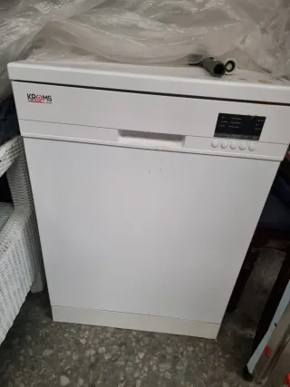 Lavavajillas Kroms Line Blanco