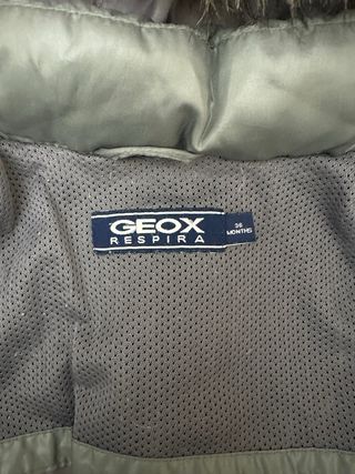 Plumífero Geox Talla 36 meses