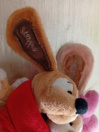 Peluche cagnolini abbracciati Accademia