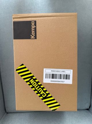 Zapatillas Kempa K-FLOAT Negras y Amarillas