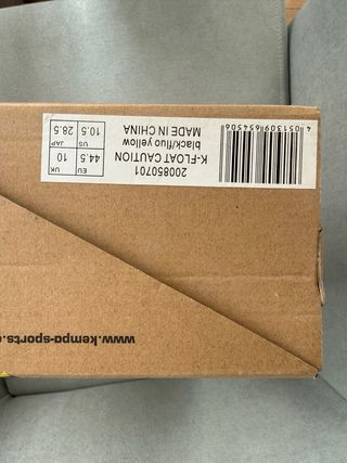 Zapatillas Kempa K-FLOAT Negras y Amarillas