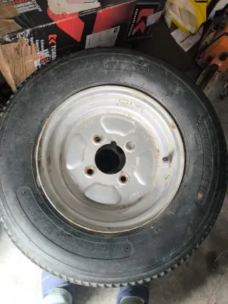 2 Ruedas completas remolque 5.00-10