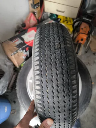 2 Ruedas completas remolque 5.00-10