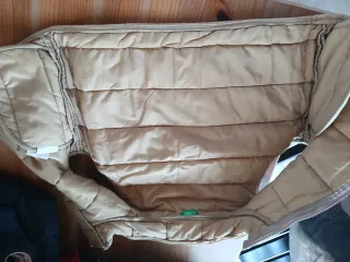 Gilet imbottito con zip Benetton