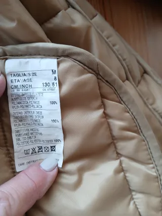 Gilet imbottito con zip Benetton