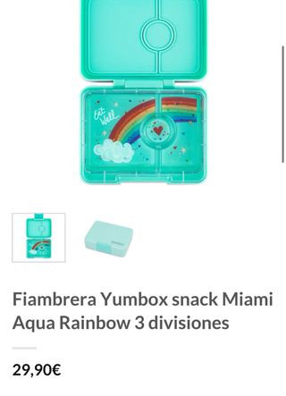 Fiambrera YUMBOX arco iris