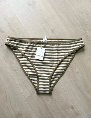 Braguita bikini Oysho rayas Talla XL