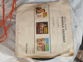 Vinilo Manolo Escobar Sevillanas
