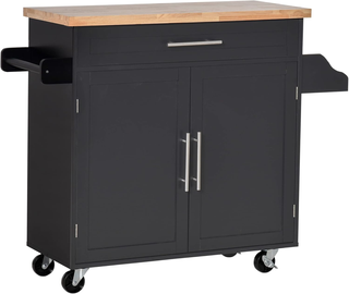 Carrello da Cucina Multiuso con Cassetto, Ruote, P