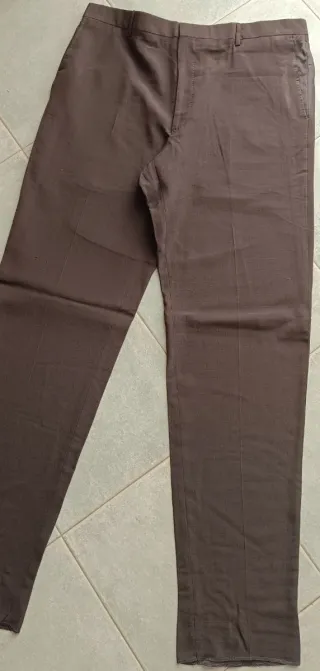 Pantaloni lana Carlo Pignatelli grigi uomo